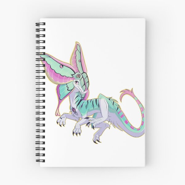 Item preview, Dil-Moth-osaurus, Moth inspired Dilophosaurus dinosaur  designed and sold by NightStarDesign.