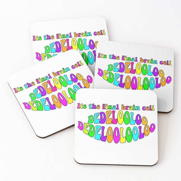 Item preview, Its the final brain cell funny meme text designed and sold by GirlofRandom.