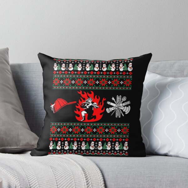 Item preview, Merry Firefighter  Ugly Christmas Sweater Funny Tshir| Perfect Gift For you and friends designed and sold by luconats.