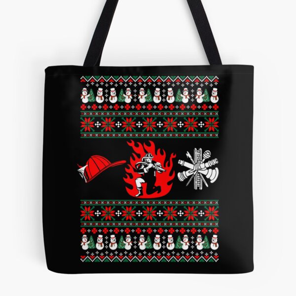 Item preview, Merry Firefighter  Ugly Christmas Sweater Funny Tshir| Perfect Gift For you and friends designed and sold by luconats.