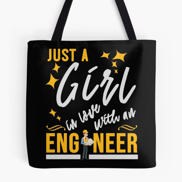 Item preview, Girl Loves Engineer designed and sold by titanosdesign.