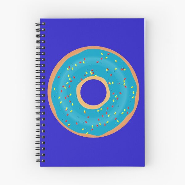 Artikelvorschau, Blauer Donut entworfen und verkauft von LikeYou.