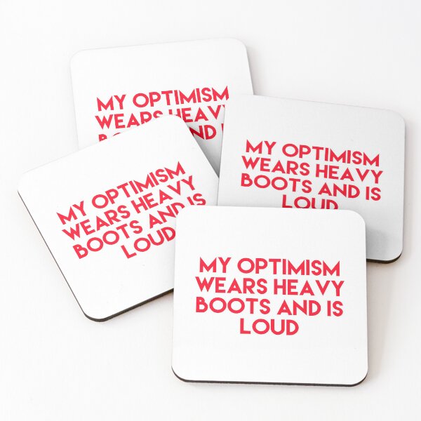 Item preview, my optimism wears heavy boots and is loud  designed and sold by Dipalo.