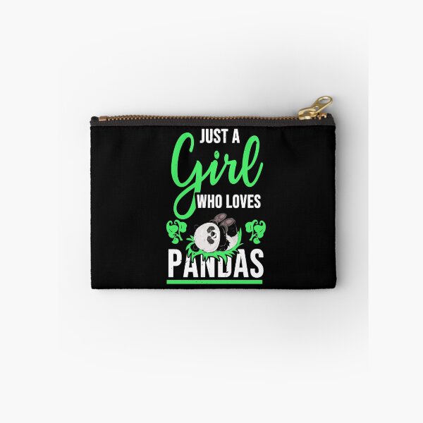 Item preview, Just A Girl Who Loves Pandas designed and sold by titanosdesign.