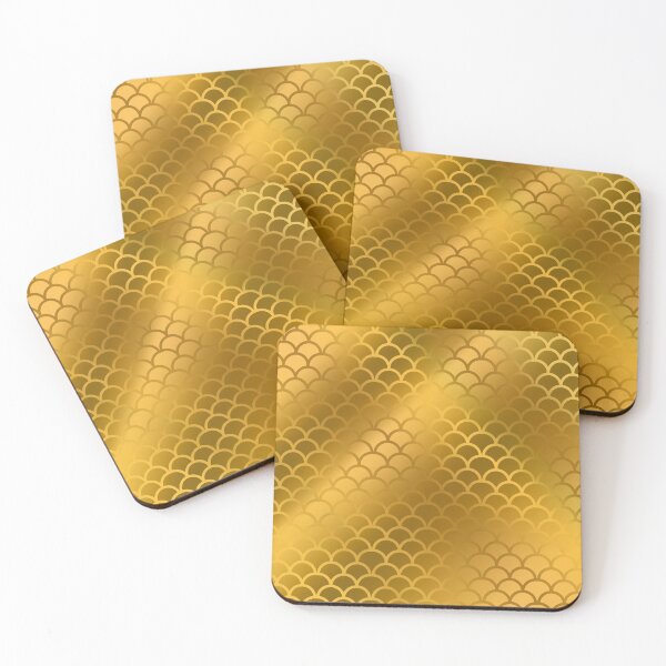 Item preview, Gold Abstract Scales designed and sold by FreedomUniverse.