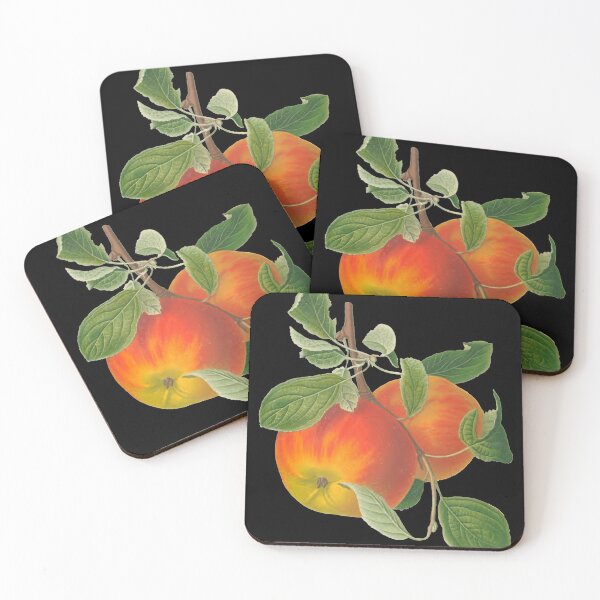 Item preview, Red Apples Botanical Print designed and sold by Veriepear.