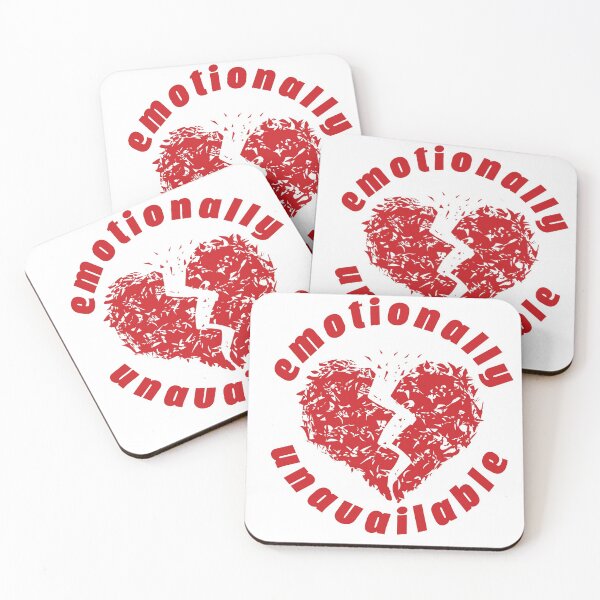 Item preview, Emotionally Unavailable Broken Heart Aesthetic Design designed and sold by Princeps-.