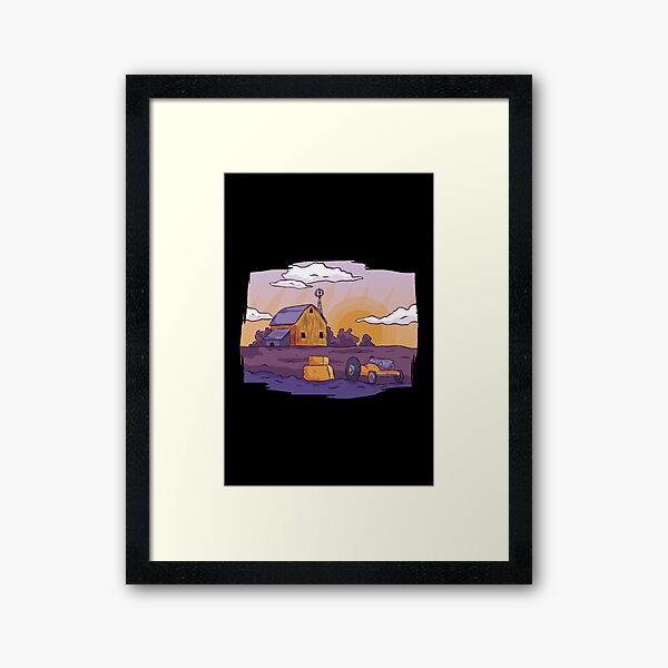 Item preview, Farm landscape designed and sold by zaher97.