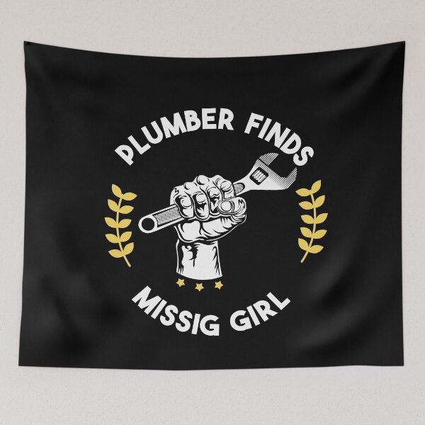 Item preview, Plumber Finds Missing Girl designed and sold by POSITIVEHL HL.