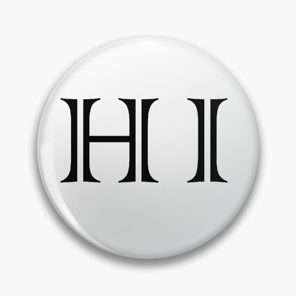 Item preview, HI Hawaii state name abbreviation  designed and sold by uniFashions.