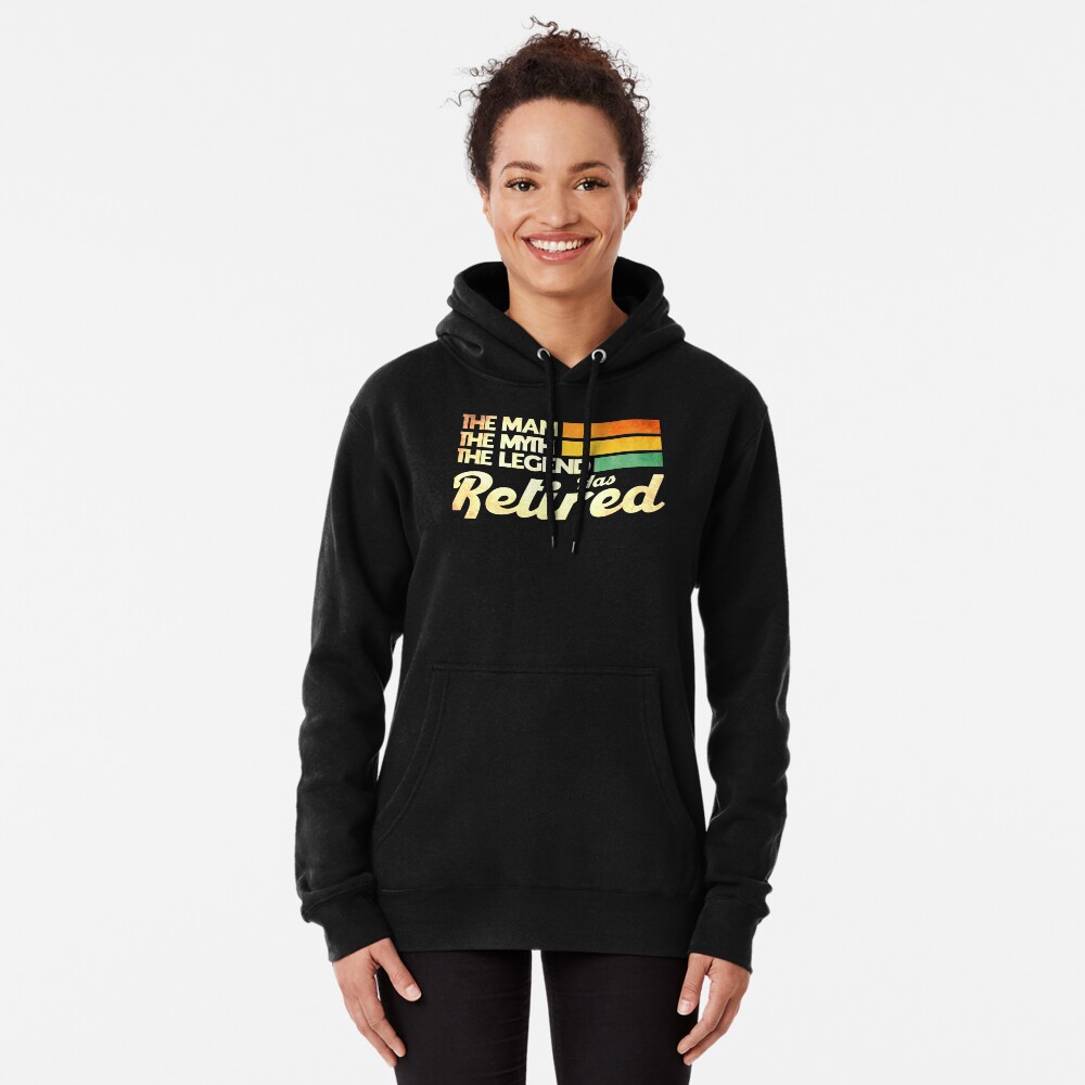 Der Mann Der Mythos Legende Geht In Rente Opa Hoodie