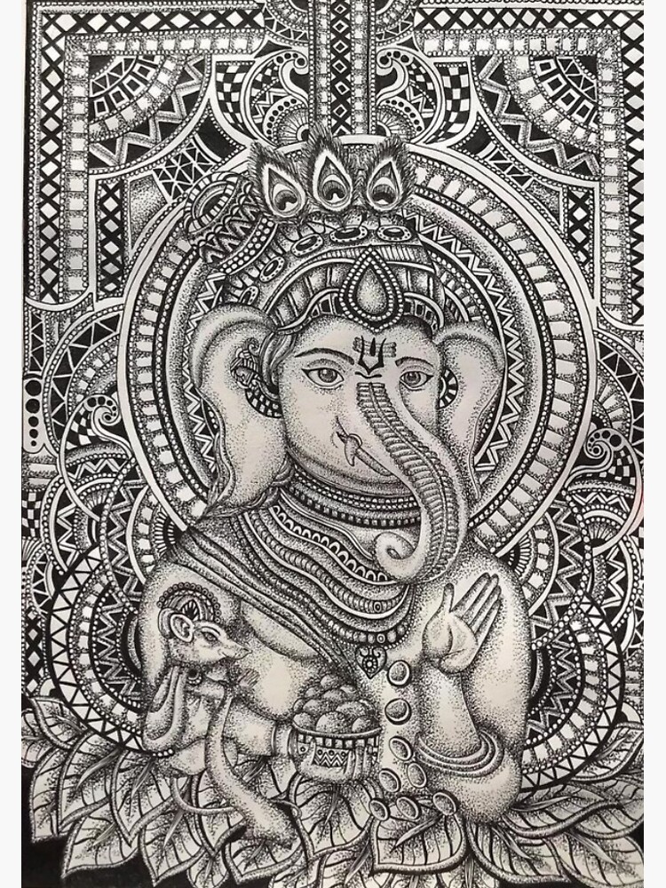Hand Made Indian God Ganesh Sketch, God Drawing, Hand Drawing, Indian  Drawing PNG and Vector with Transparent Background for Free Download