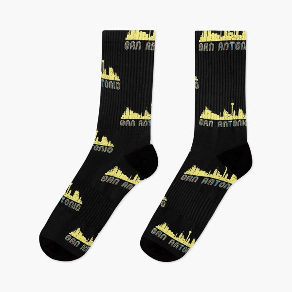 Item preview, San Antonio Retro Skyline designed and sold by Mila1946.