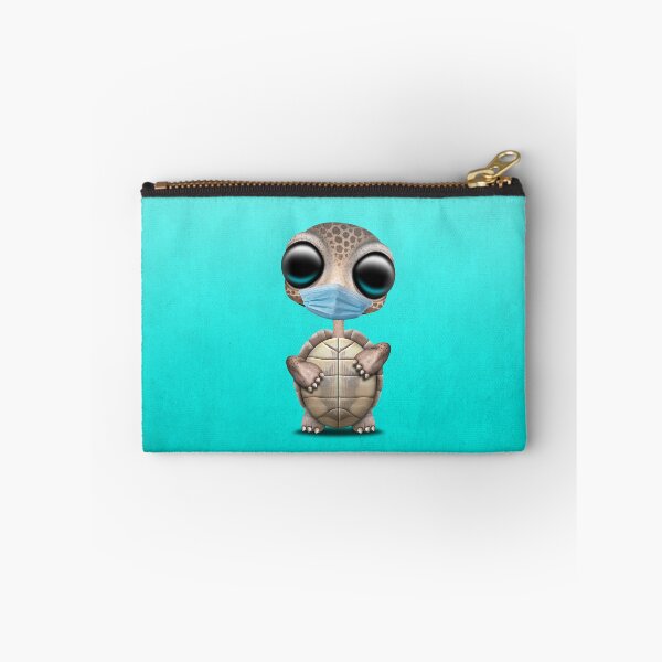 Item preview, Cute Baby Turtle Wearing a Blue Mask designed and sold by JeffBartels.
