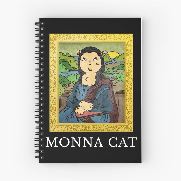 Item preview, MONNA CAT ART ▶ ️ FUNNY CATS designed and sold by KHAOTICSHOP.