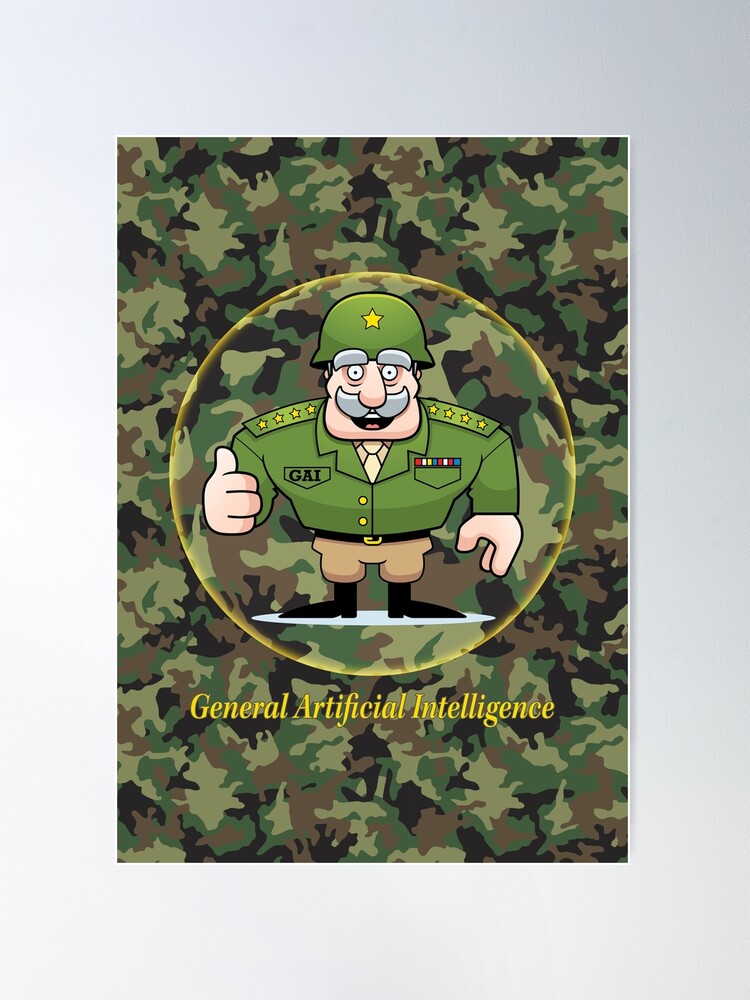 Alternate view of General Artificial Intelligence. Poster