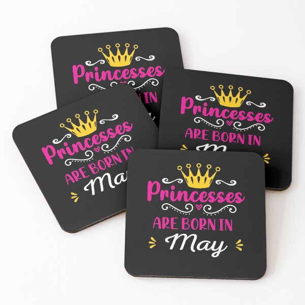 Item preview, Princesses Are Born In May Happy Birthday designed and sold by ZiesMerch.