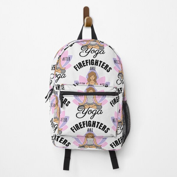 Item preview, Firefighters Are Nicer After Yoga - Good Vibes Desig| Perfect Gift For you and friends designed and sold by luconats.