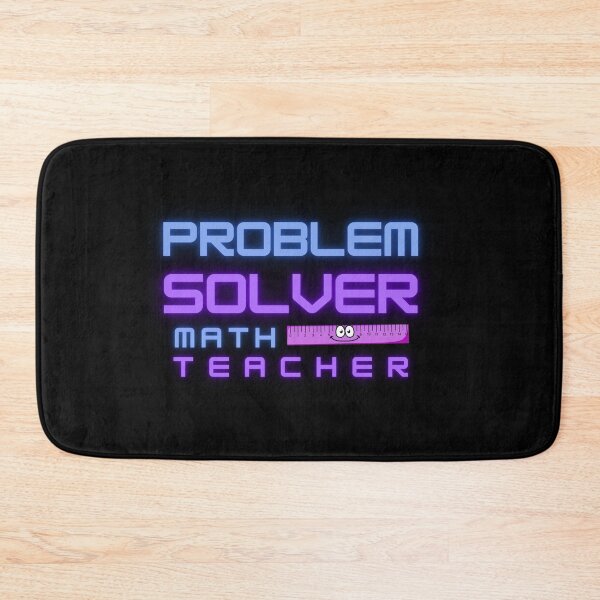 Item preview, Problem Solver Math Teacher - Back to School  - Funny - Welcome Back - Teacher designed and sold by Sun Sand & Sea Art.