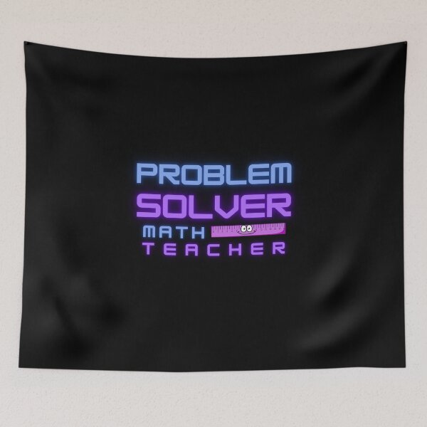 Item preview, Problem Solver Math Teacher - Back to School  - Funny - Welcome Back - Teacher designed and sold by Sun Sand & Sea Art.
