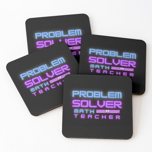 Item preview, Problem Solver Math Teacher - Back to School  - Funny - Welcome Back - Teacher designed and sold by Sun Sand & Sea Art.