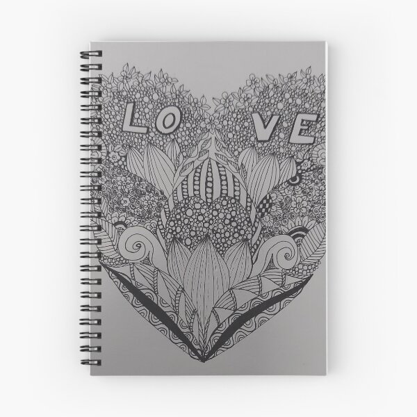 Item preview, Pen and ink floral love designed and sold by Priyankas12.