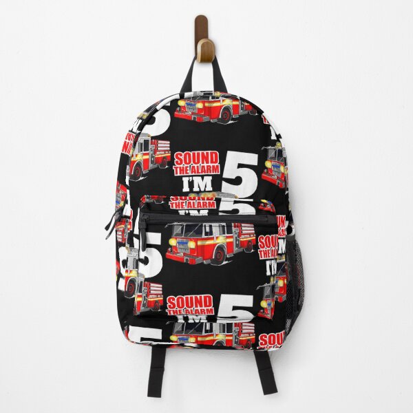 Item preview, Kids Fire Truck 5th Birthday Boy Firefighter Five 5 Year Ol| Perfect Gift For you and friends designed and sold by luconats.