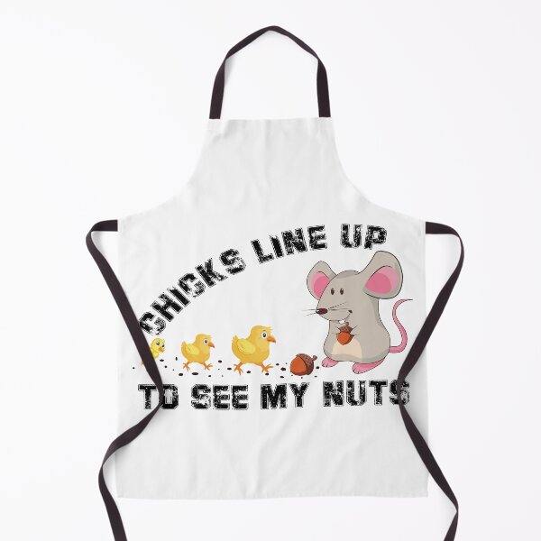 Item preview, Chicks Line Up To See My Nuts Shirt designed and sold by Amindo.