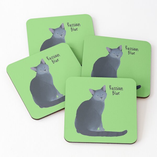 Item preview, Russian Blue Illustration designed and sold by xxmoon04xx.