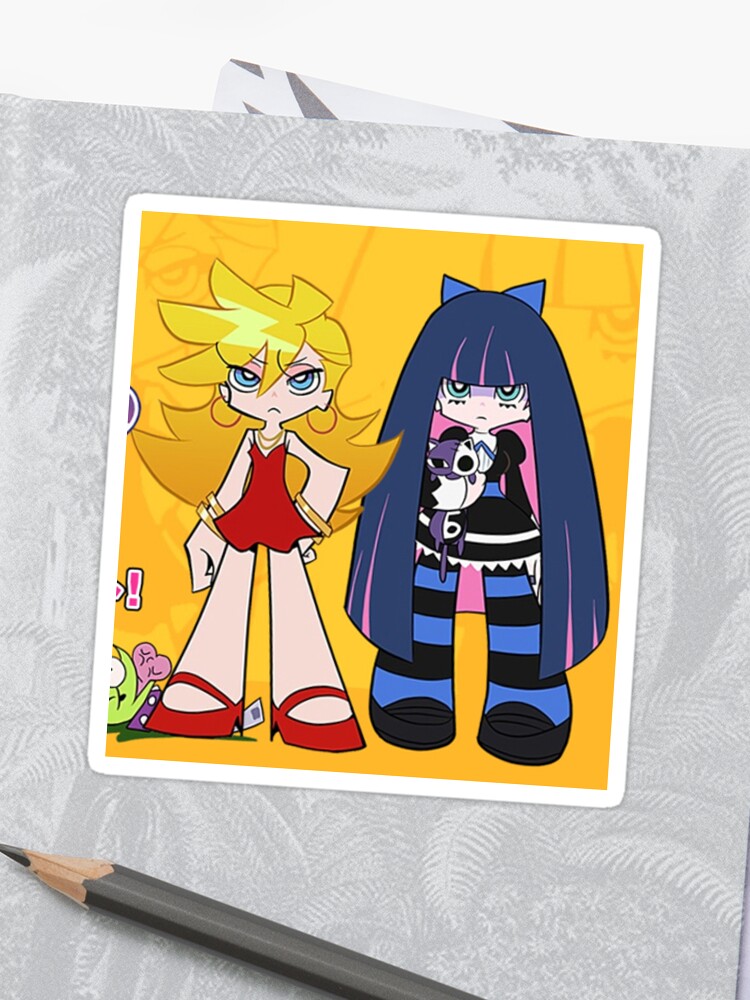 Panty And Stocking With Garterbelt Panty Stocking Sticker By