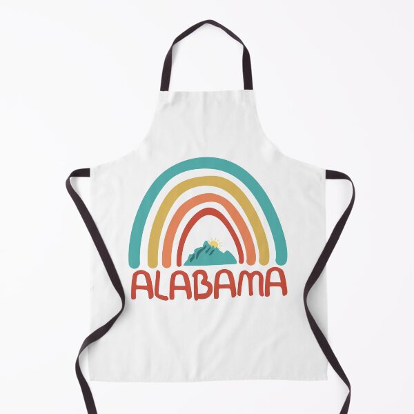 Item preview, Alabama Retro Vintage Rainbow- Alabama Mountain Souvenir - Gift - Hometown - Hiking - Nature designed and sold by HappyTees Lab.