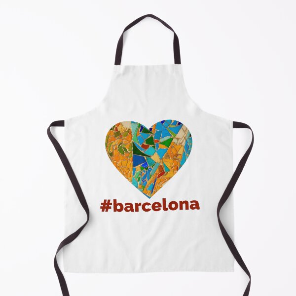 Item preview, Barcelona mosaic heart of Barcelona city Europe designed and sold by Tropical Blood.