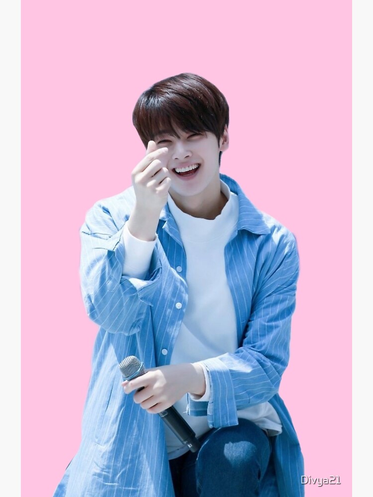 Cha eun woo astro member  Art Board Print for Sale by Divya21