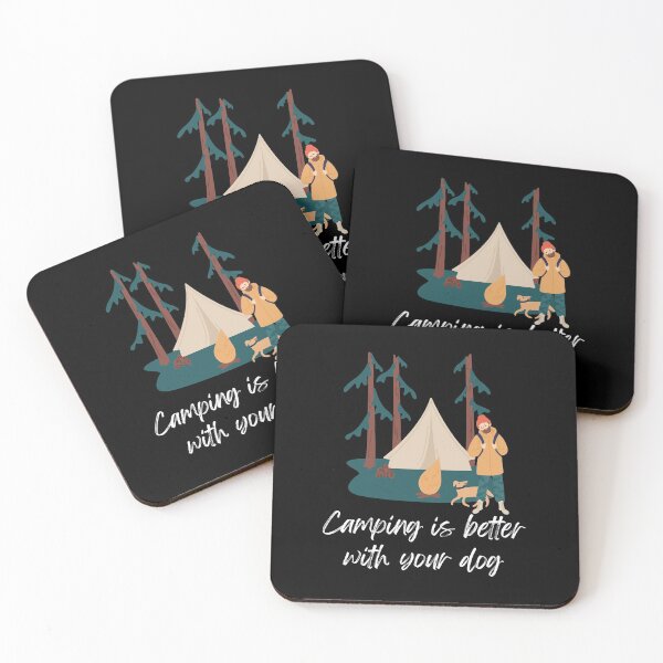 Item preview, Camping is Best With Your Dog designed and sold by Peter Stawicki.