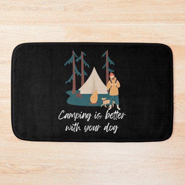 Item preview, Camping is Best With Your Dog designed and sold by Peter Stawicki.