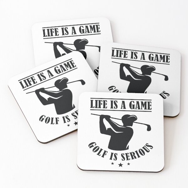 Item preview, Life Is A Game Golf Is Serious designed and sold by cherrific.
