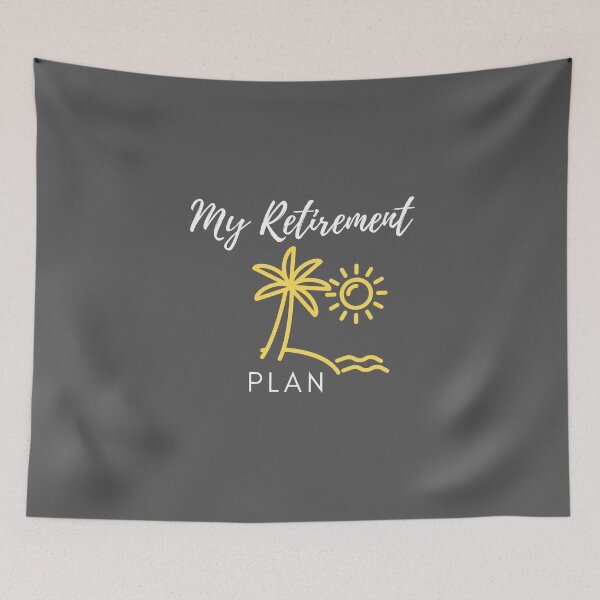Item preview, This is my retirement plan - Beach, Travel, Holidays designed and sold by RudeBeeDesigns.