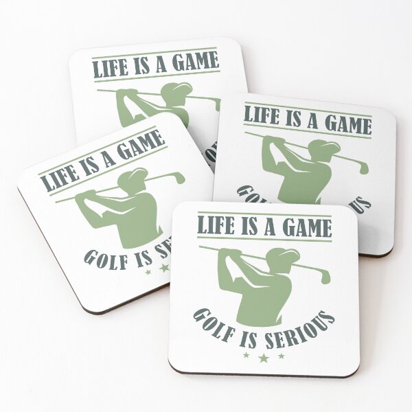 Item preview, Life Is A Game Golf Is Serious designed and sold by cherrific.