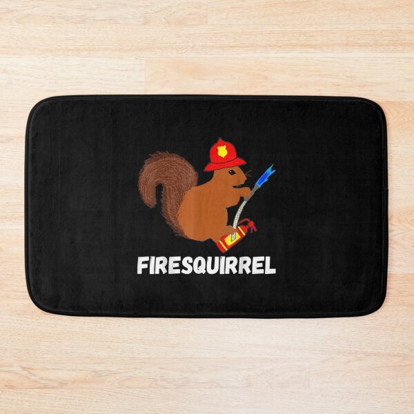 Item preview, Firefighter Squirrel Funny Fire Fighter Rodent Firema| Perfect Gift For you and friends designed and sold by luconats.
