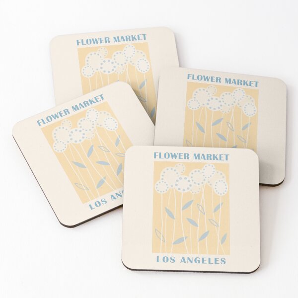 Item preview, Los Angeles Flower Market designed and sold by TheColorFlow.
