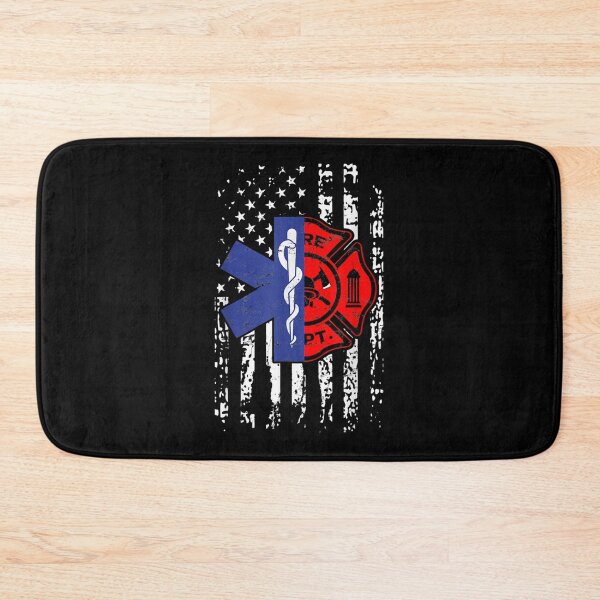 Item preview, EMT Firefighter Shirt Firefighter EMT American Flag Gif| Perfect Gift For you and friends designed and sold by luconats.