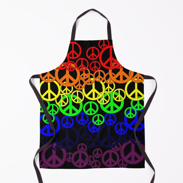 Item preview, Raining Peace Symbol Rainbow Colors BB designed and sold by Aurorapod.