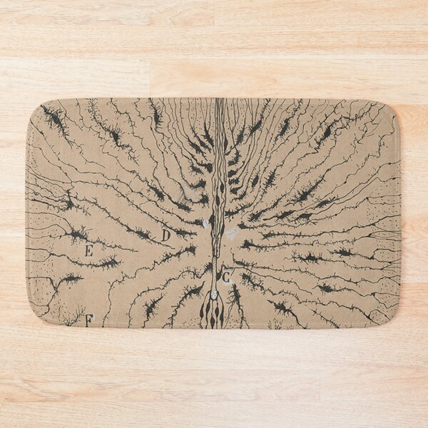 Item preview, Cajal's brain neurons sketch designed and sold by banabananaz.
