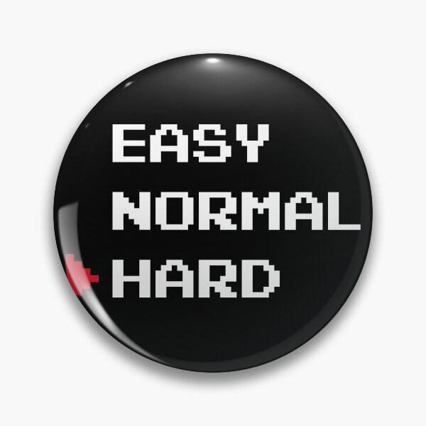 Item preview, Gaming Hard Mode Retro Select Difficulty  designed and sold by DamnGoodDesign.