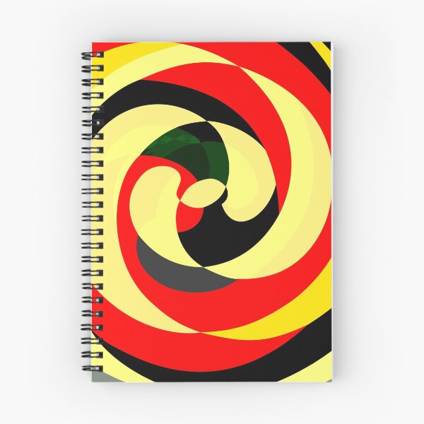 Item preview, Abstract Swirl yellow red designed and sold by KeithHix.