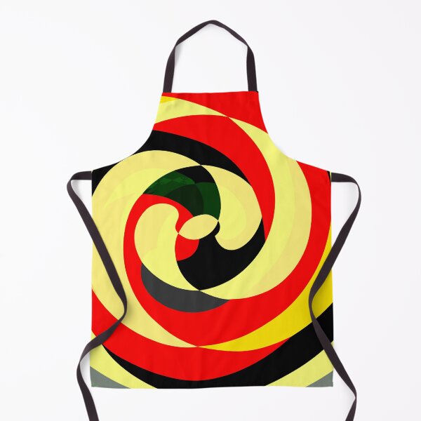 Item preview, Abstract Swirl yellow red designed and sold by KeithHix.