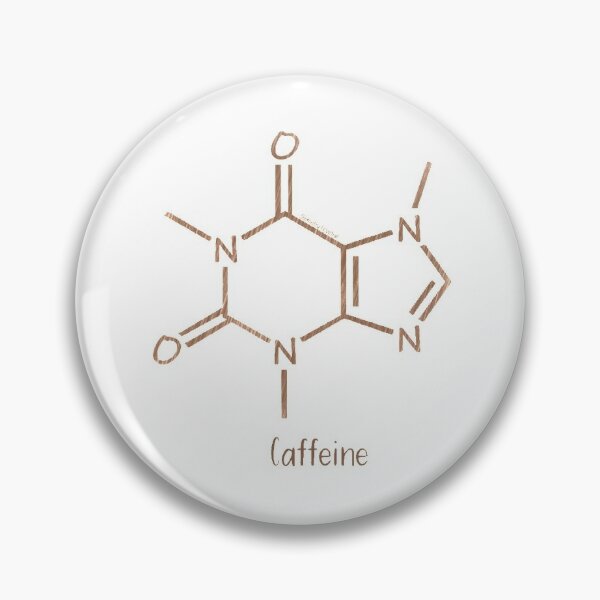 Coffee Caffeine Chemical Molecule Formula C8H10N4O2 T-Shirt-BN – Banazatee