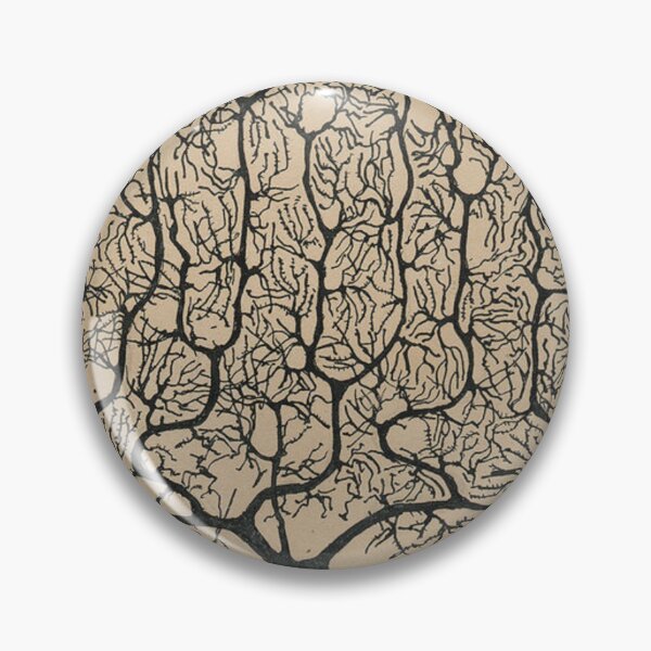 Item preview, Cajal's neurons sketch designed and sold by banabananaz.