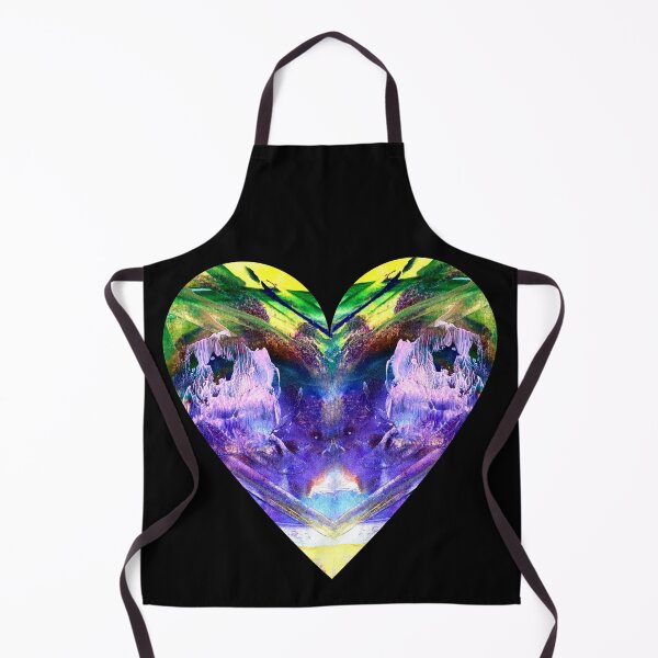 Item preview, Spirit world of magic purple dreams abstract heart designed and sold by TitaCris.