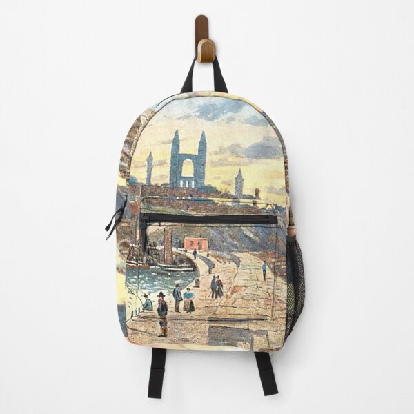 Item preview, Vintage Illustration of St. Andrews from the Harbour, Fife designed and sold by yourscotland.